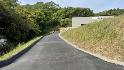 長い・広い・高低差・草が生える… 舗装で全部解決!(岡山市 E様邸)